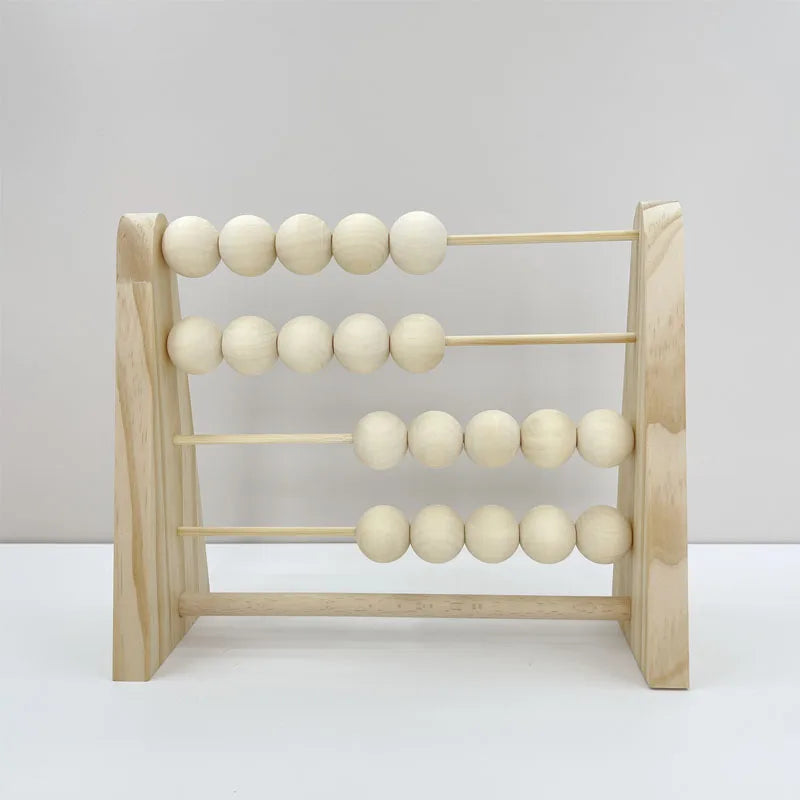Nordic Wooden Abacus for Kids,natural 