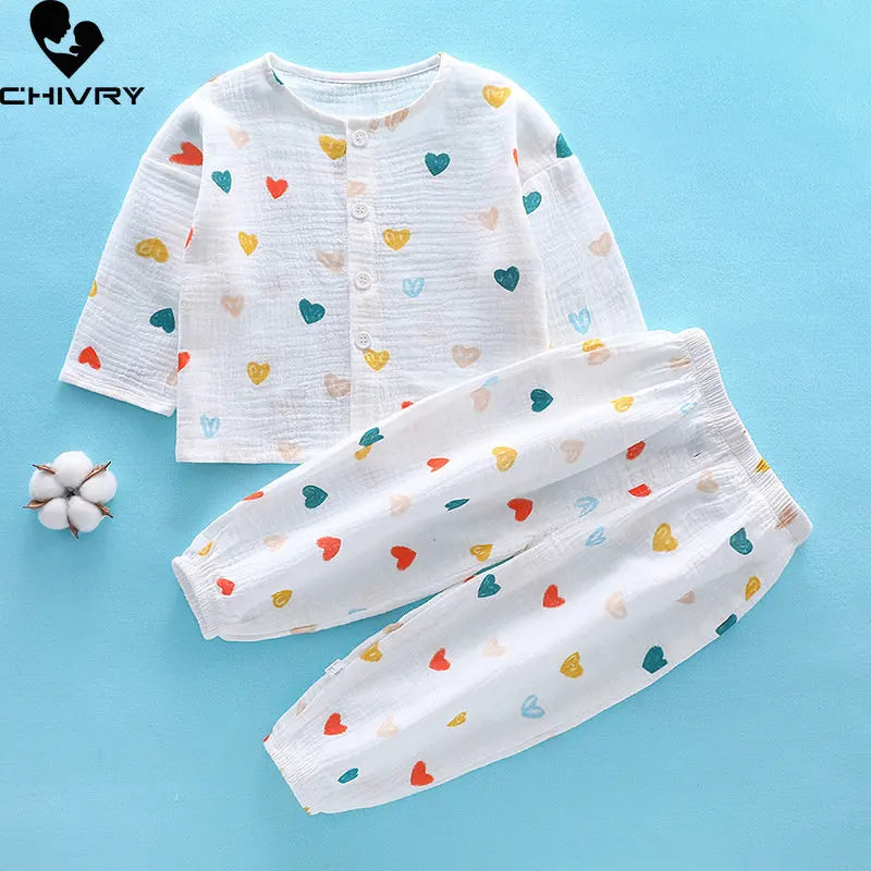Children's Cotton Lined pyjamas,style 1