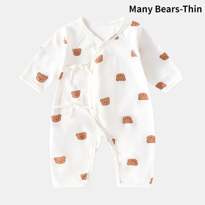 Children's Teddy Bear Design One Piece Suit,many bears thin